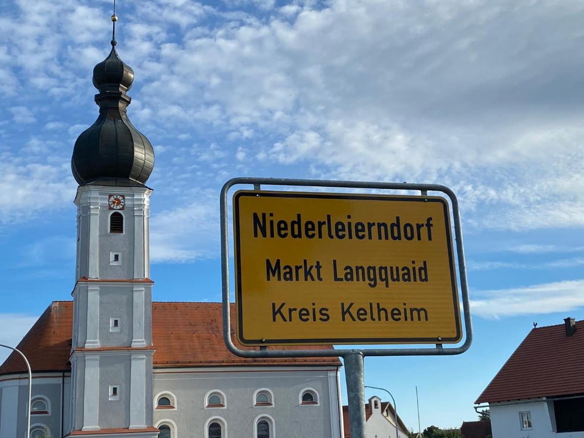 Apartamento Zachhof Niederleierndorf Langquaid Exterior foto
